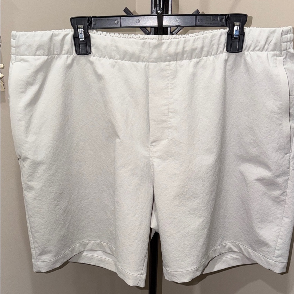 Lululemon Cream Athletic Shorts
